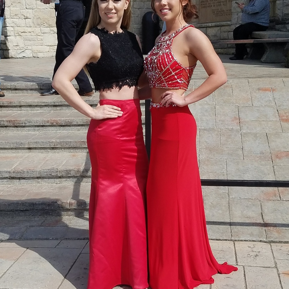 Red 2 piece